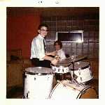 Jon Paris on drums